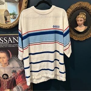 South Pole striped crew neck Y2K